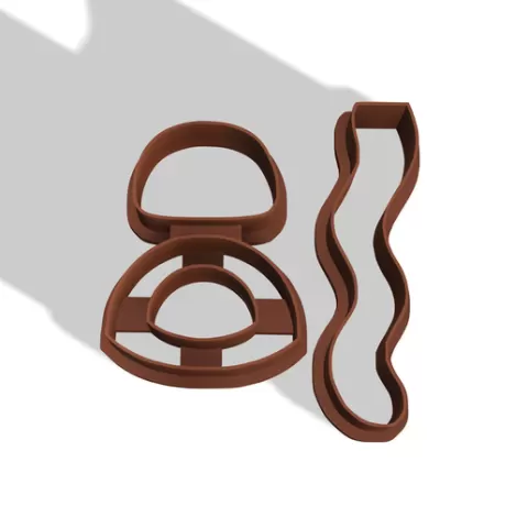 POLYMER CLAY CUTTER VARIOUS X3