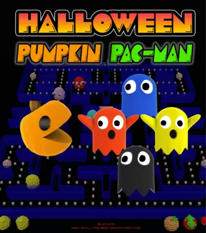 Pumpkin PAC-MAN
