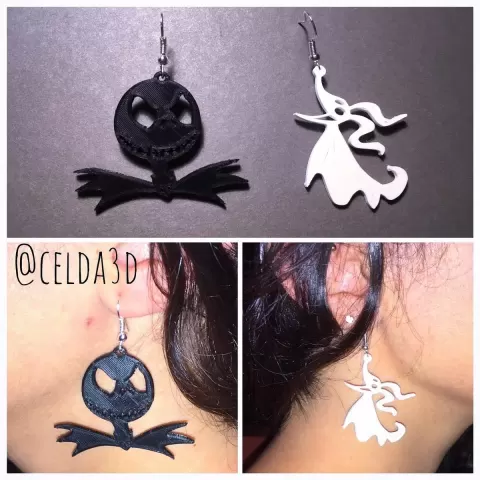 Jack and Zero earrings