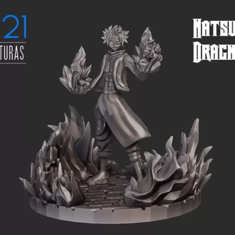 Natsu Dragneel 3D Model