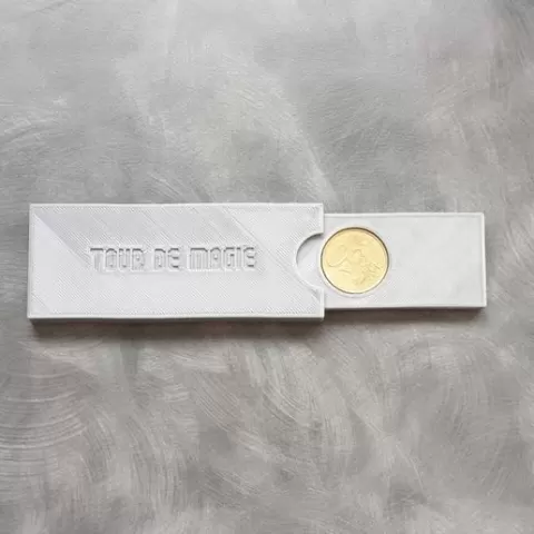 Magic coin box