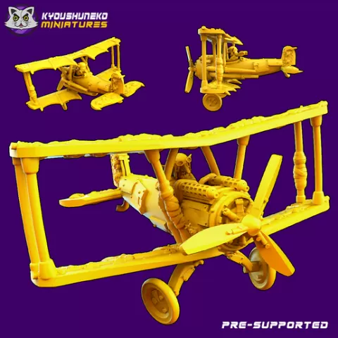 goblin biplane