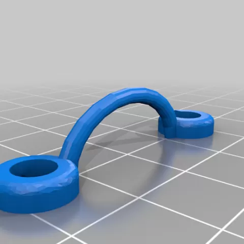 Hook closure clip