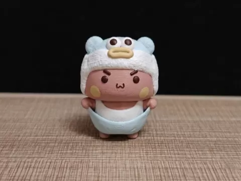 情侣熊系列-企鹅帽布布（Couple Bear-Penguin hat bubu） - JZD
