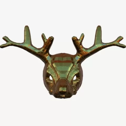 Squid game Deer mask VIP 3D model