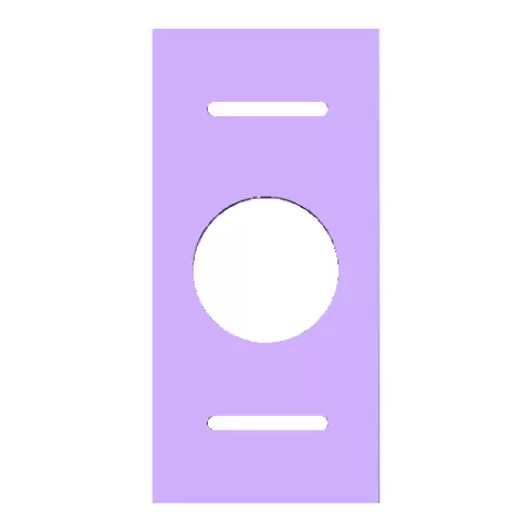 Ring Doorbell backplate for siding