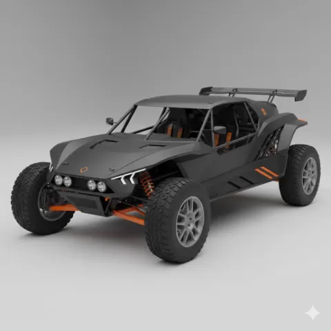 Dakar Buggy, car, rc car, bmw, mercedes w140, z4 e85, škoda octavia 3, off road, kart, bumper, handbrake, rally, racing, sim racing, car part, car model, vehicle model, scale car, automotive, electric car, wheel