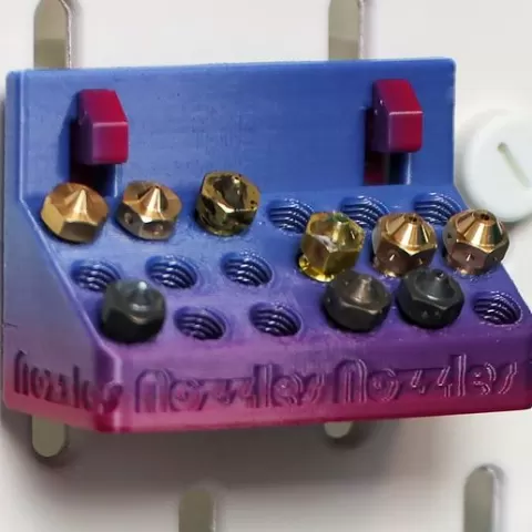 M6 Nozzle Box with Skadis Pegboard Inserts