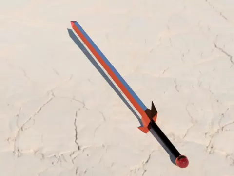 sword for 3d printing - Xusniddin1106