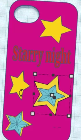 Star phone case - Redash3000