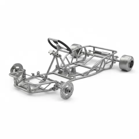 Kart Racing Chassis, car, rc car, bmw, mercedes w140, z4 e85, škoda octavia 3, off road, kart, bumper, handbrake, rally, racing, sim racing, car part, car model, vehicle model, scale car, automotive, electric car, wheel
