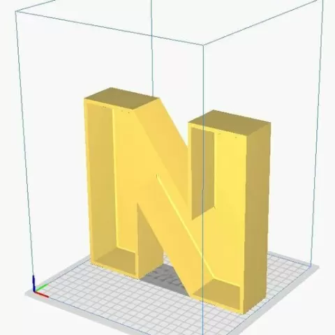 Letter N