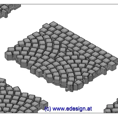 COBBLE STONE SYSTEM ROUND - PIECE C3