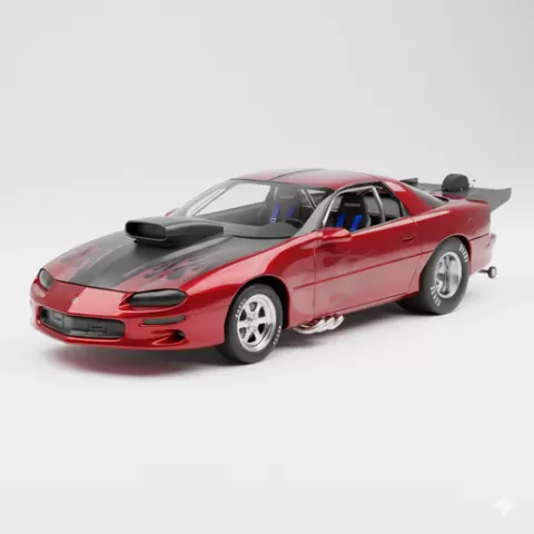 Drag Build Camaro, car, rc car, bmw, mercedes w140, z4 e85, škoda octavia 3, off road, kart, bumper, handbrake, rally, racing, sim racing, car part, car model, vehicle model, scale car, automotive, electric car, wheel
