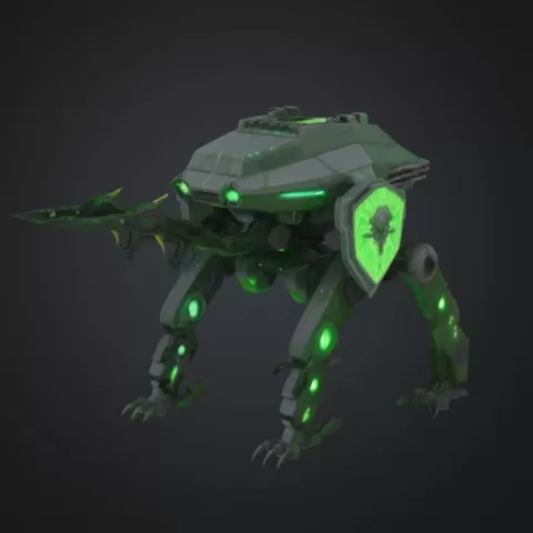 Xerakynthi battle walker game rpg - Warjacob