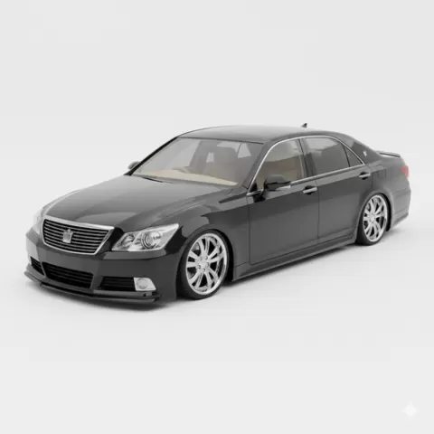 VIP Toyota Crown, car, rc car, bmw, mercedes w140, z4 e85, škoda octavia 3, off road, kart, bumper, handbrake, rally, racing, sim racing, car part, car model, vehicle model, scale car, automotive, electric car, wheel