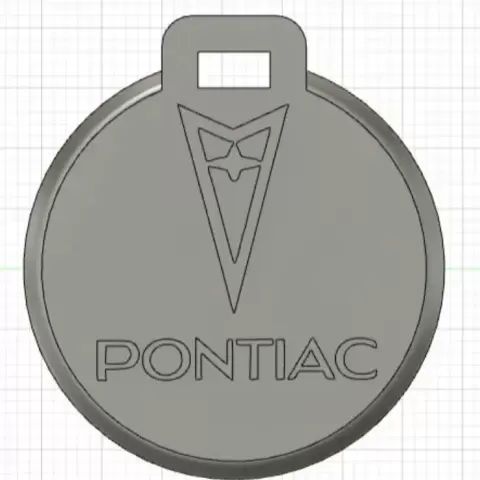 Pendentif porte clé Pontiac / Pontiac Key ring ornement - Vendetta3Diorama