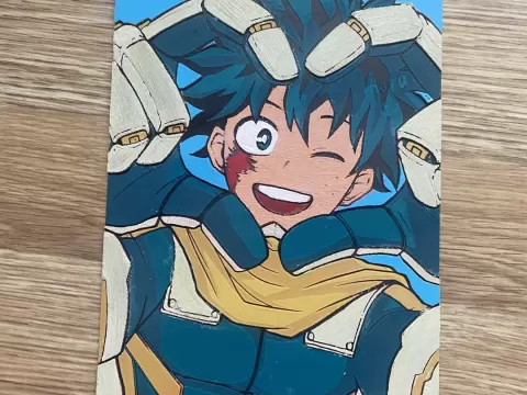 Hueforge - Izuku Midoriya Heart