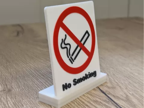 Rauchverbot Schild Aufsteller