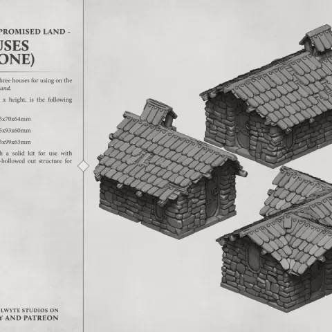 Terrain - House Set 1 by Solwyte Studio