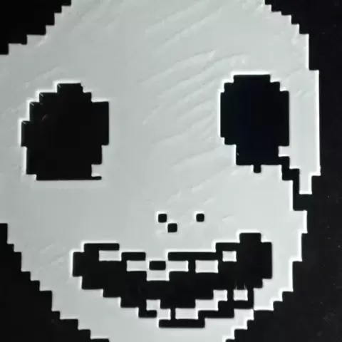 White face mask