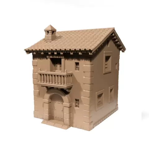 Spanish medieval house - 3D Everything