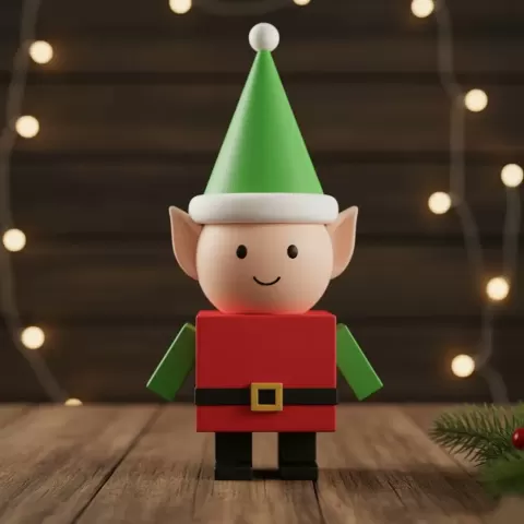 Blocky Buddy Elf - Countless Sm