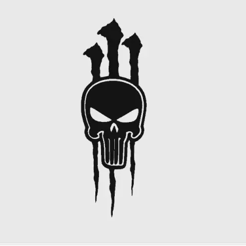lnferno skull - 3D CRAFTED