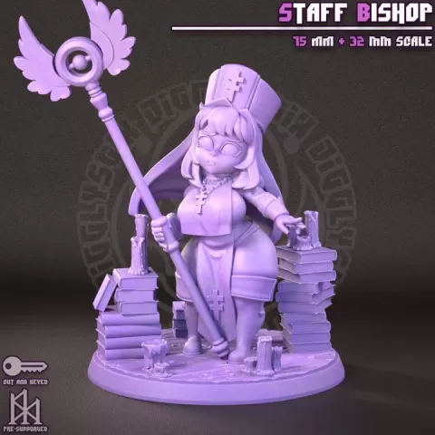 Staff Bishop by Jigglystix