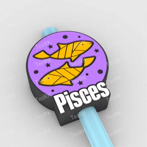 Straw Topper pisces - signs of the zodiac - horoscope - TeoRk