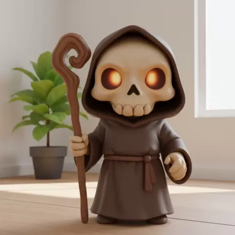 Skull Mage - The calm moon