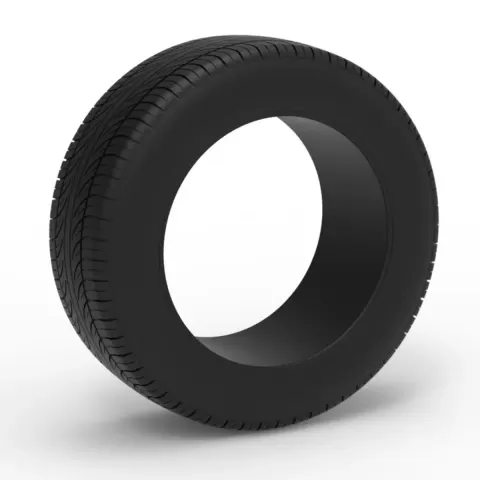 Race tire 8 Scale 1:25 - 3DTechDesign
