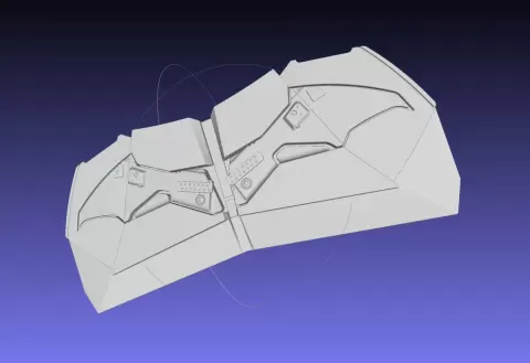 Batman Chestplate Design Printable Model