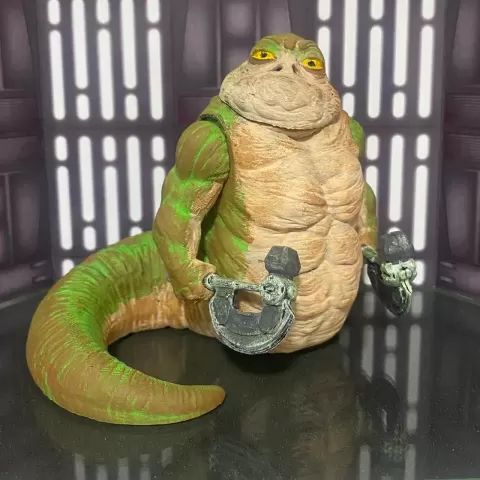 Rotta the hutt star wars vintage toy mandalorian and grogu - Ozvald-3D