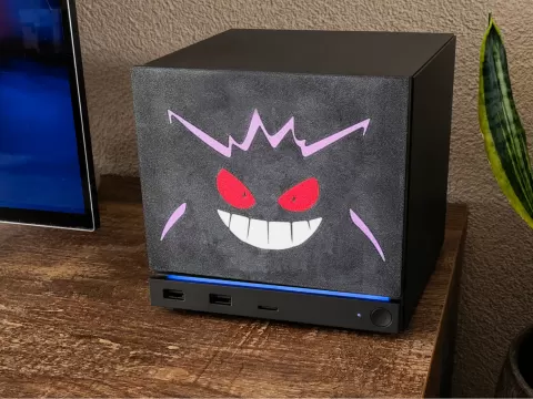 Steam Machine Plate - Mario Block