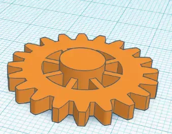 3D printer gear - 3D Master