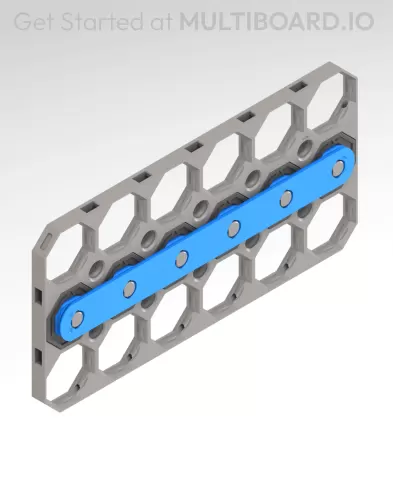 6 MU Fix Point Bolt-Locked Insert - Rail