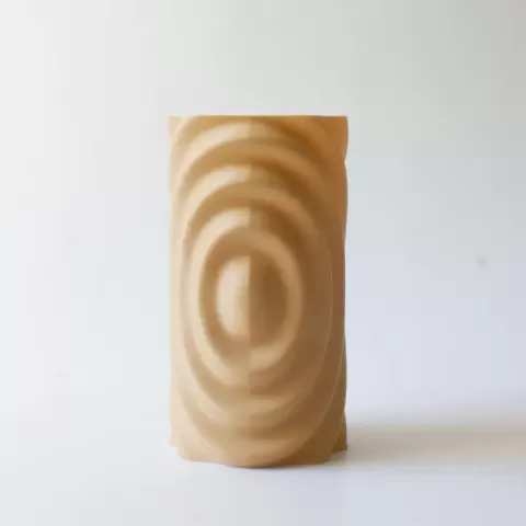 Waves vase and accessories holder