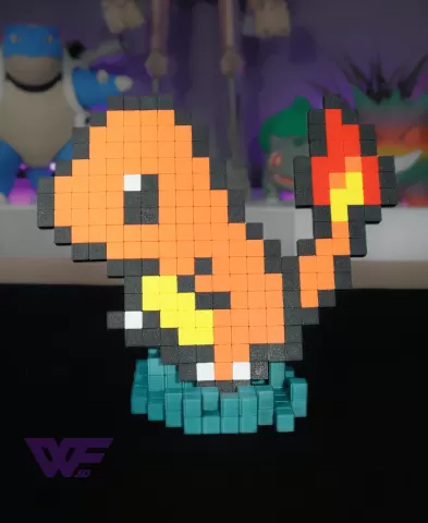 Charmander DIY Pixelart