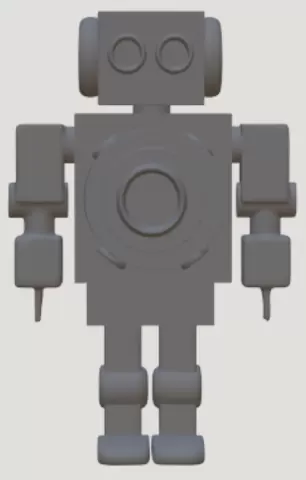 Robot Plant Pot - Printcraf7