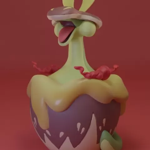 Pokemon - Flapple/Appletun Gigantamax
