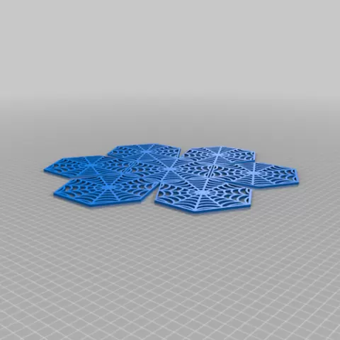 Web Bowl - print flat and fold