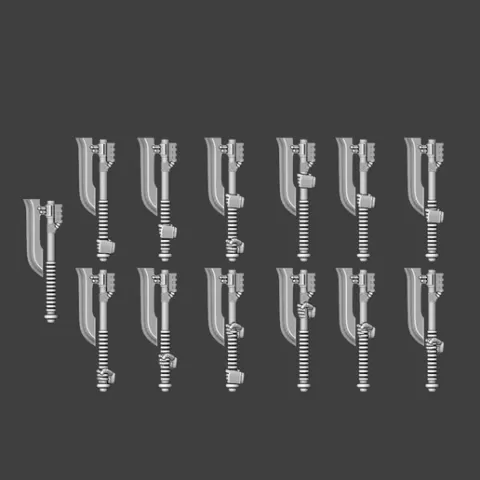 space warriors: Mars-Proteus Pattern Power Axe