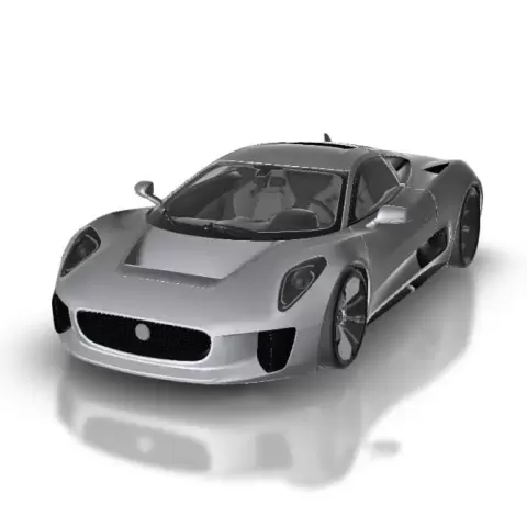 Jaguar CX 75 - 3DCARSALON