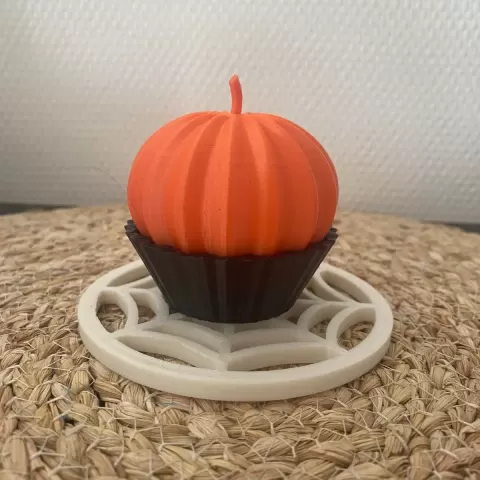 Pumpkin cupcake
