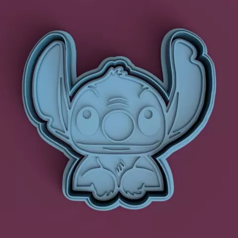 Lilo & Stitch cookie cutter - Crafteros
