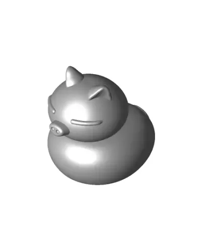 Sleeping Piggy (bath toy)