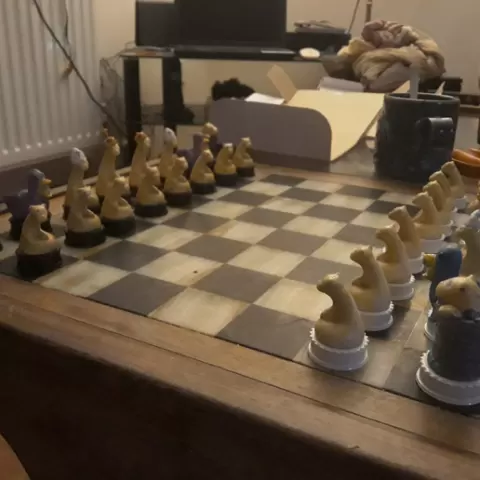 Ferret Chess Set