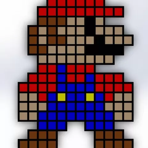Pixel Mario