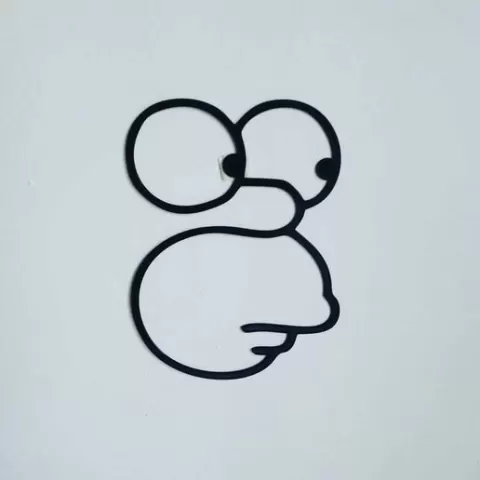 Homero wall decoration